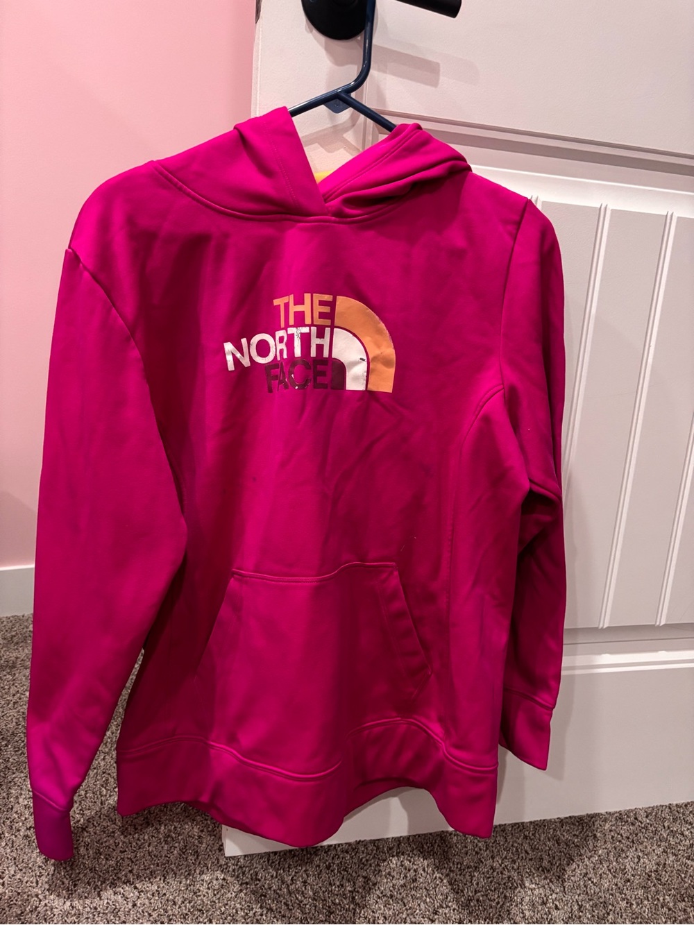 The North Face Women's Bright Magenta Logo Hoodie